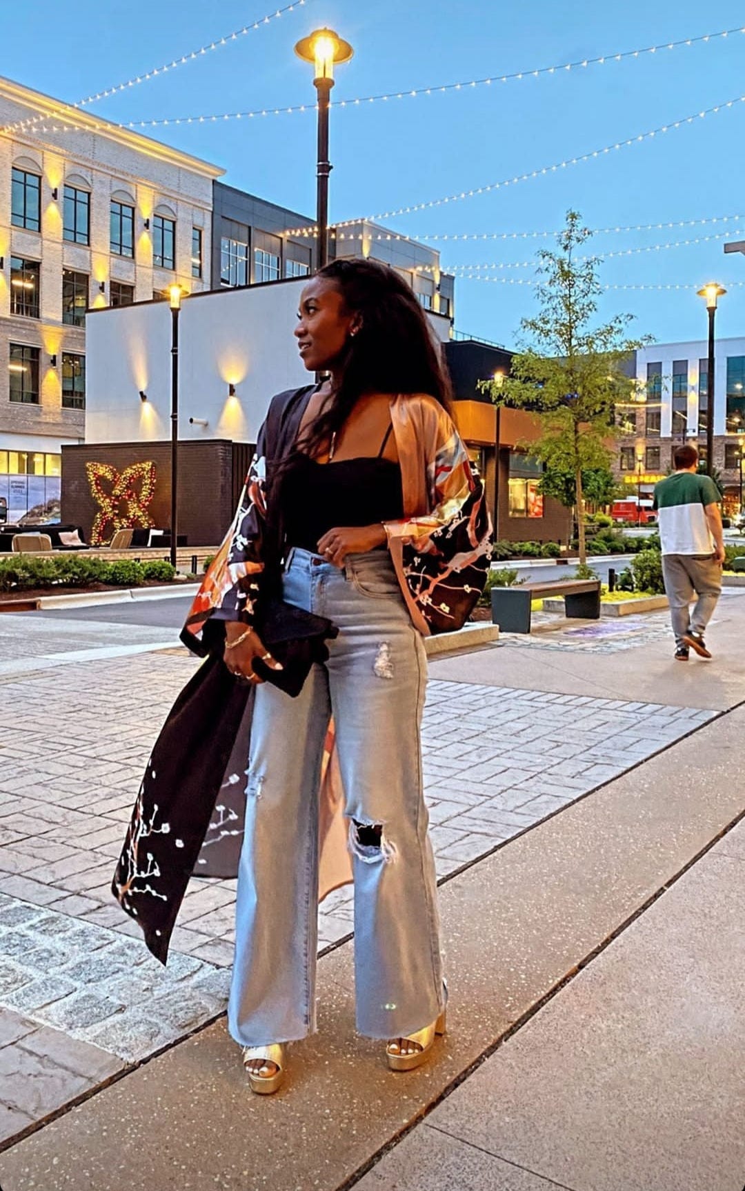 Kimono Maxi Cardigan| Black - Noir Envy Boutique