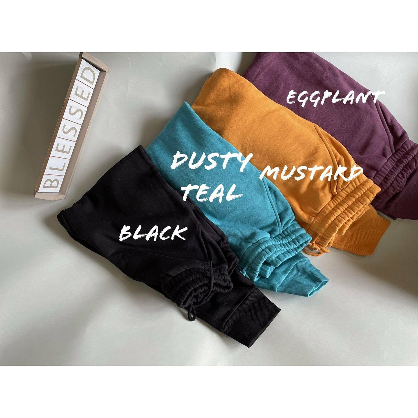 Jogger Sweatpants w/Pockets - Noir Envy Boutique