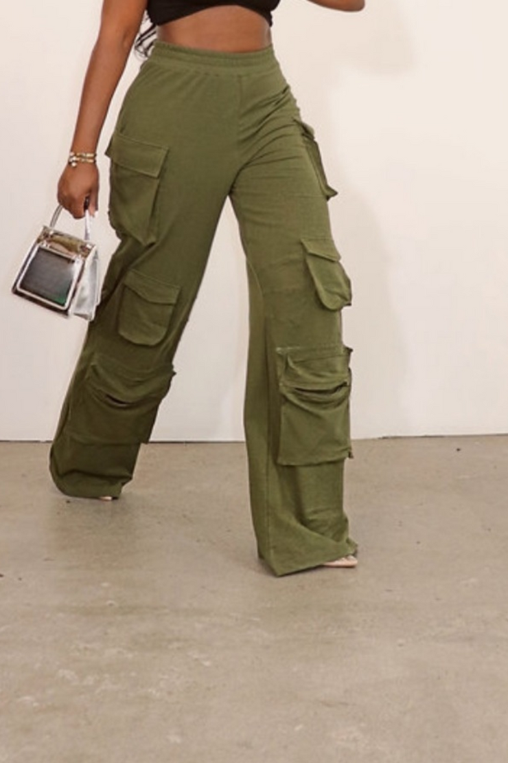 Cargo Joggers - Noir Envy Boutique