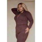 Luxe Lounge Set | Mocha - Noir Envy Boutique