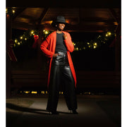 Black Faux Leather Wide Leg Pants (3 colors) - Noir Envy Boutique