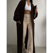Maxi Cardigan | Brown - Noir Envy Boutique