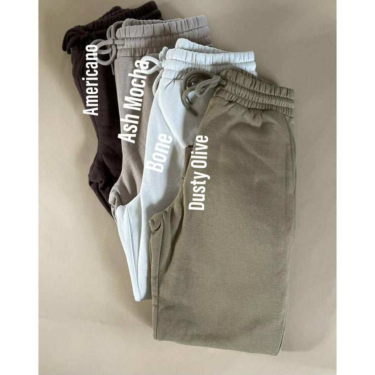 Jogger Sweatpants w/Pockets - Noir Envy Boutique