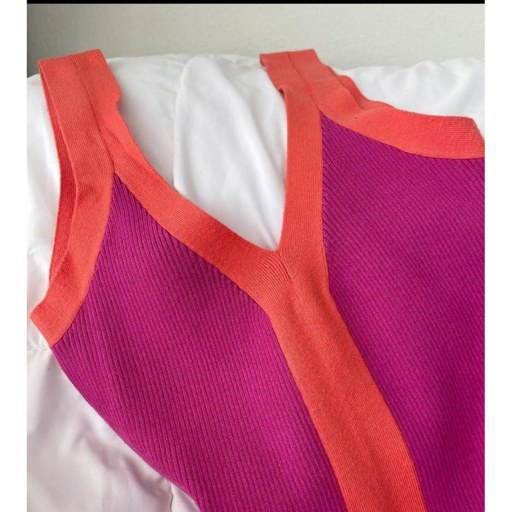Riah Maxi Dress | Magenta/Orange - Noir Envy Boutique